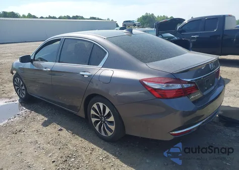 2017 Honda Accord Hybrid Ex-L из США, поврежденный, VIN JHMCR6F59HC031068
